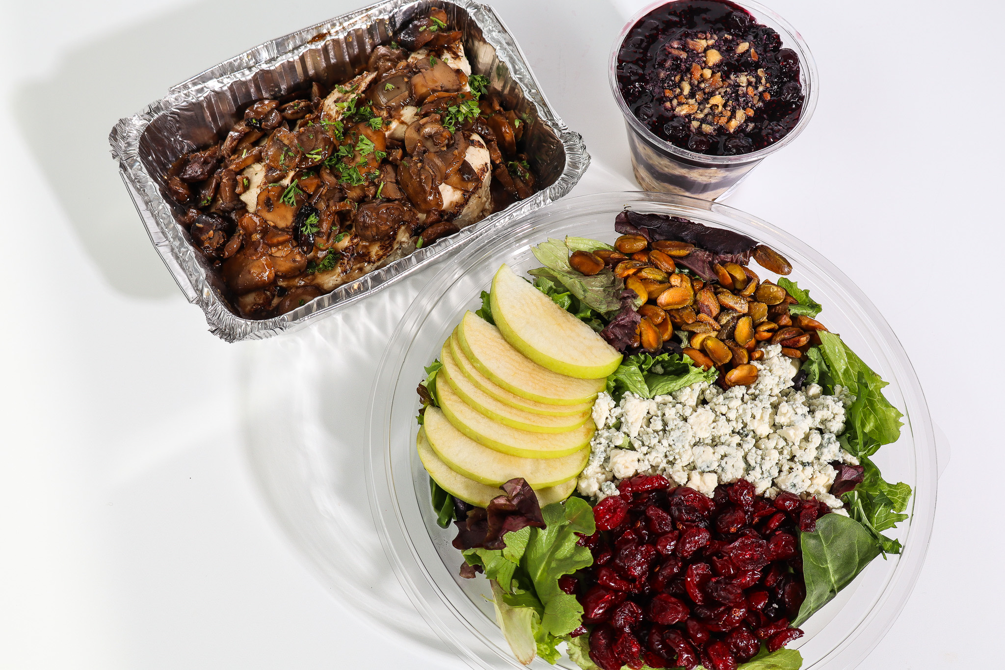 Aneu Prepared Meal, Salad And Dessert